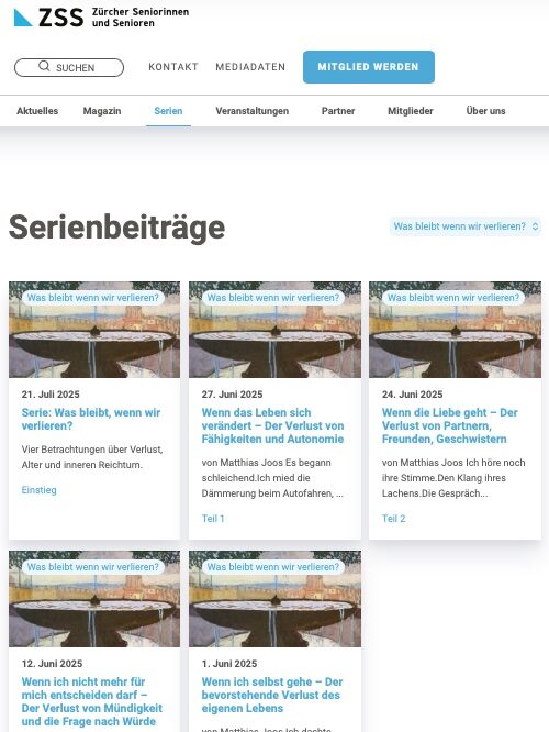 Die Stimme der Seniorinnen und Senioren